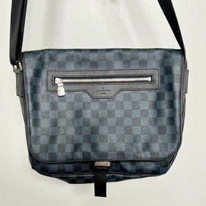 Louis Vuitton Damier Cobalt Matchpoint Messenger Bag